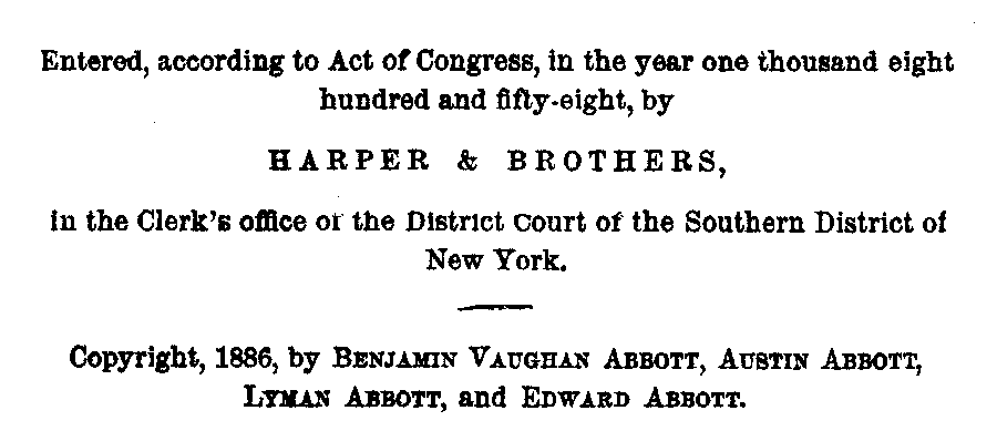 [Copyright Page]