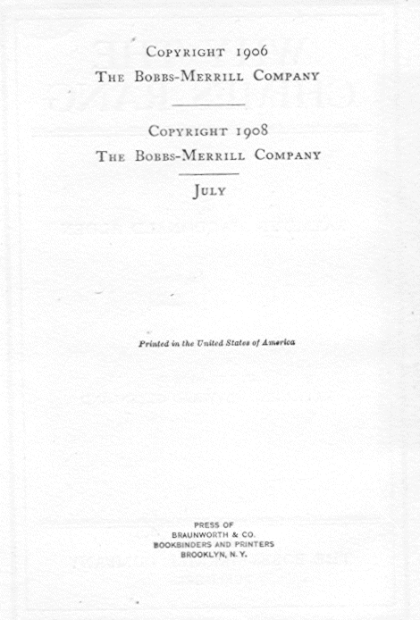 [Copyright Page]