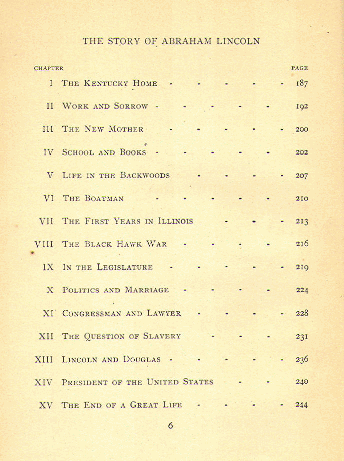 [Contents, Page 4 of 4]