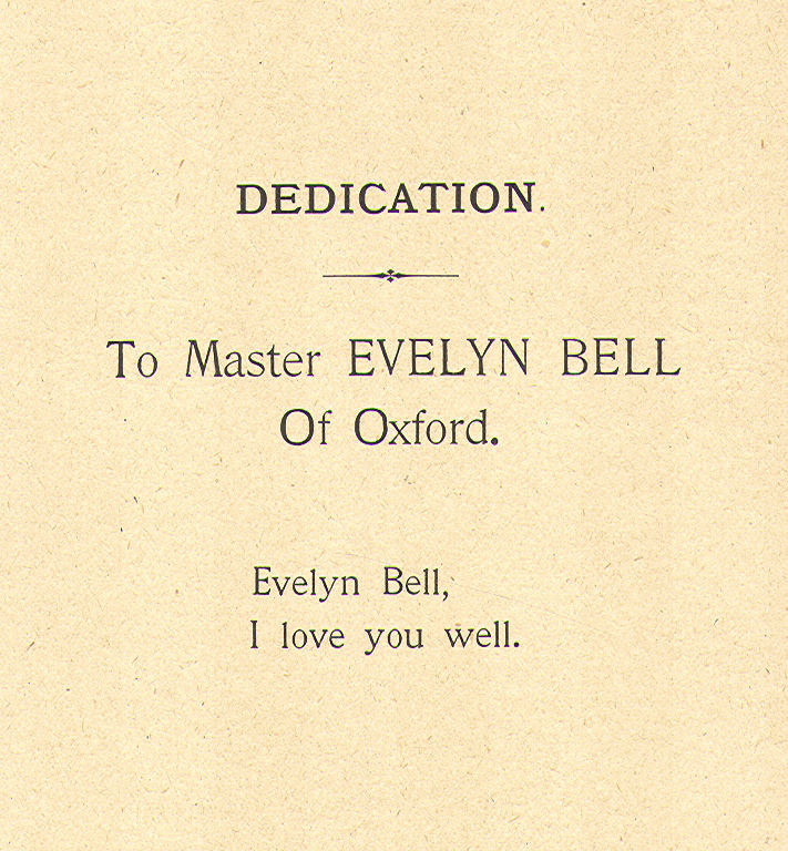 [Dedication]