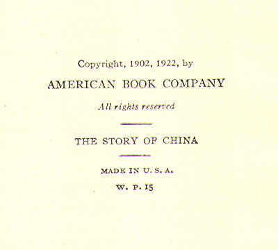 [Copyright Page]