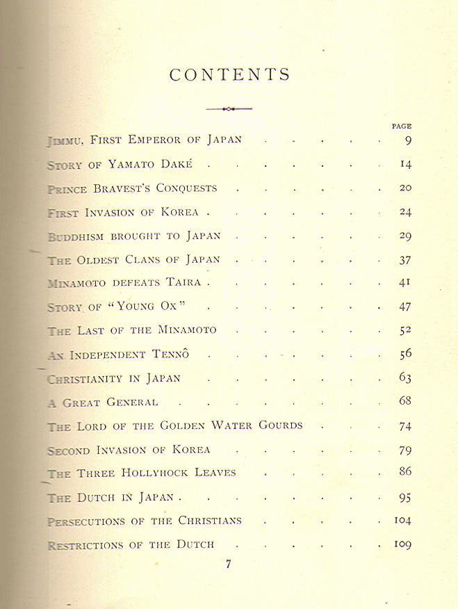 [Contents, Page 1 of 2]