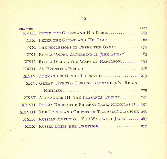 [Contents, Page 2 of 2]
