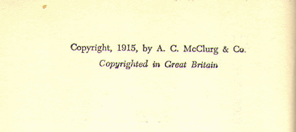 [Copyright Page]