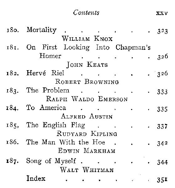 [Contents Page 13 of 13]