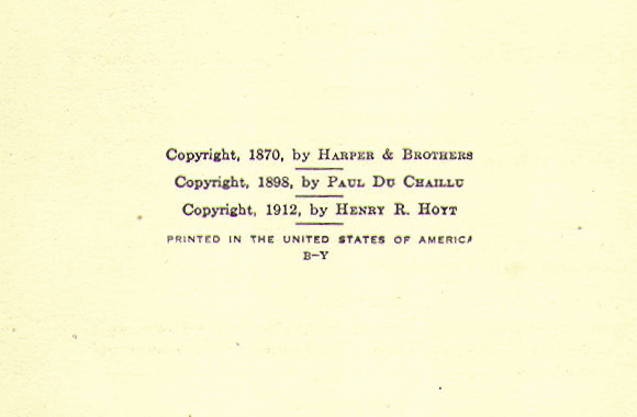 [Copyright Page]