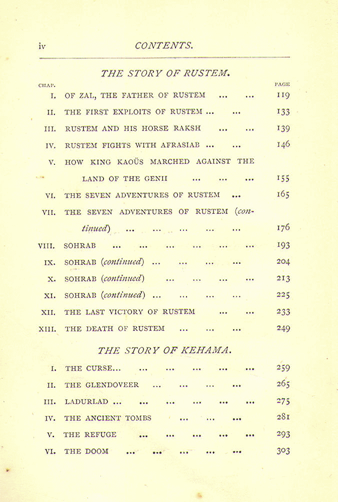 [Contents, Page 2 of 2]