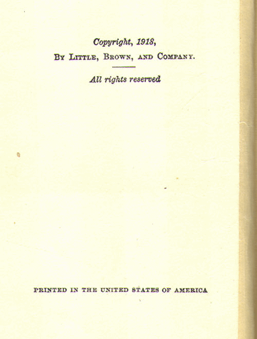 [Copyright Page]