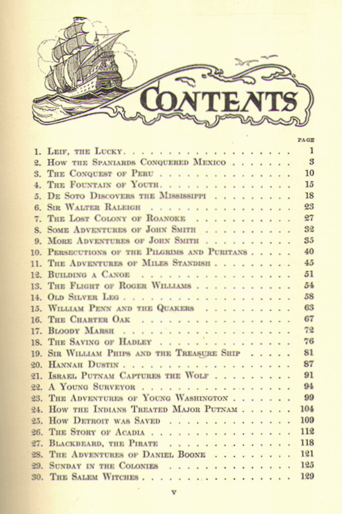 [Contents, Page 1 of 3]