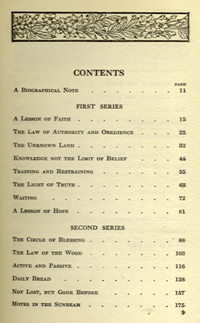 [Contents Page 1 of 2]