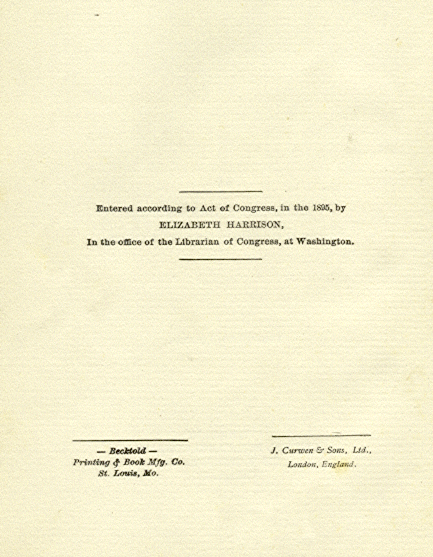 [Copyright Page]