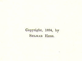 [Copyright Page]