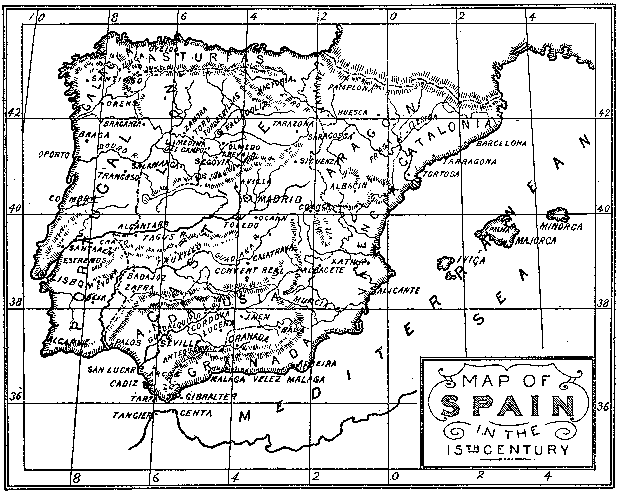 [Map of Spain]