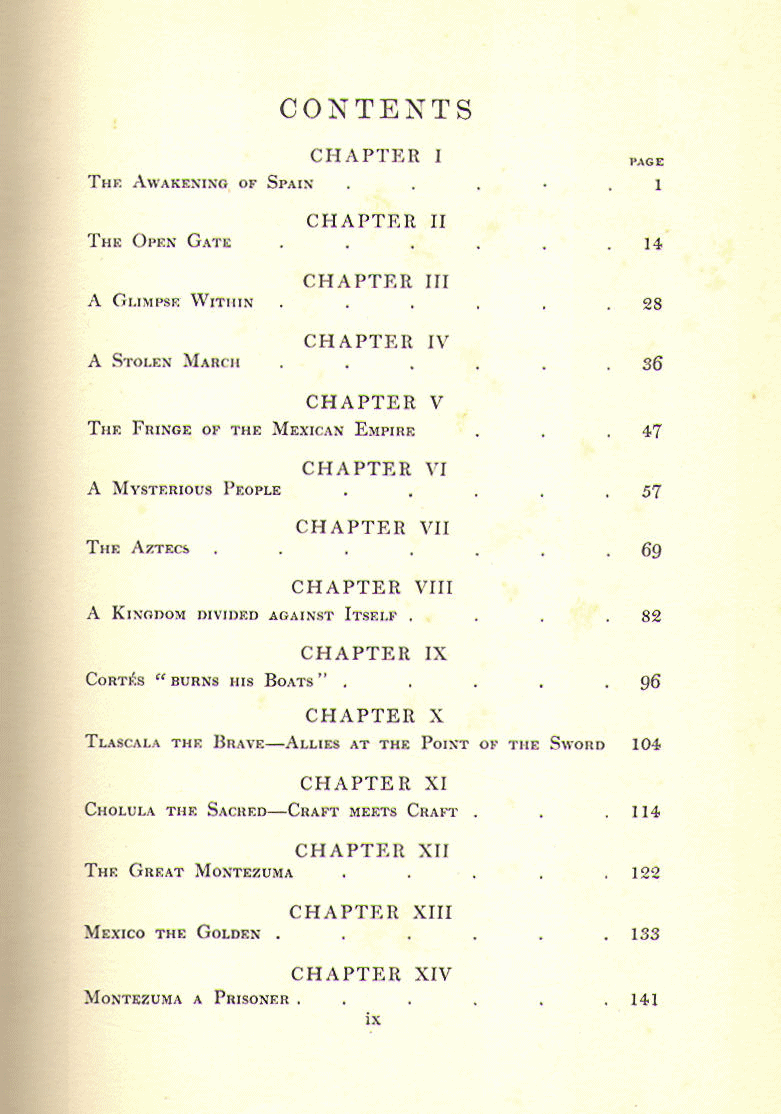 [Contents, Page 1 of 2]