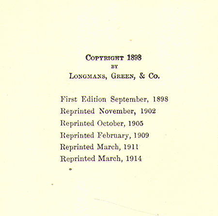 [Copyright Page]