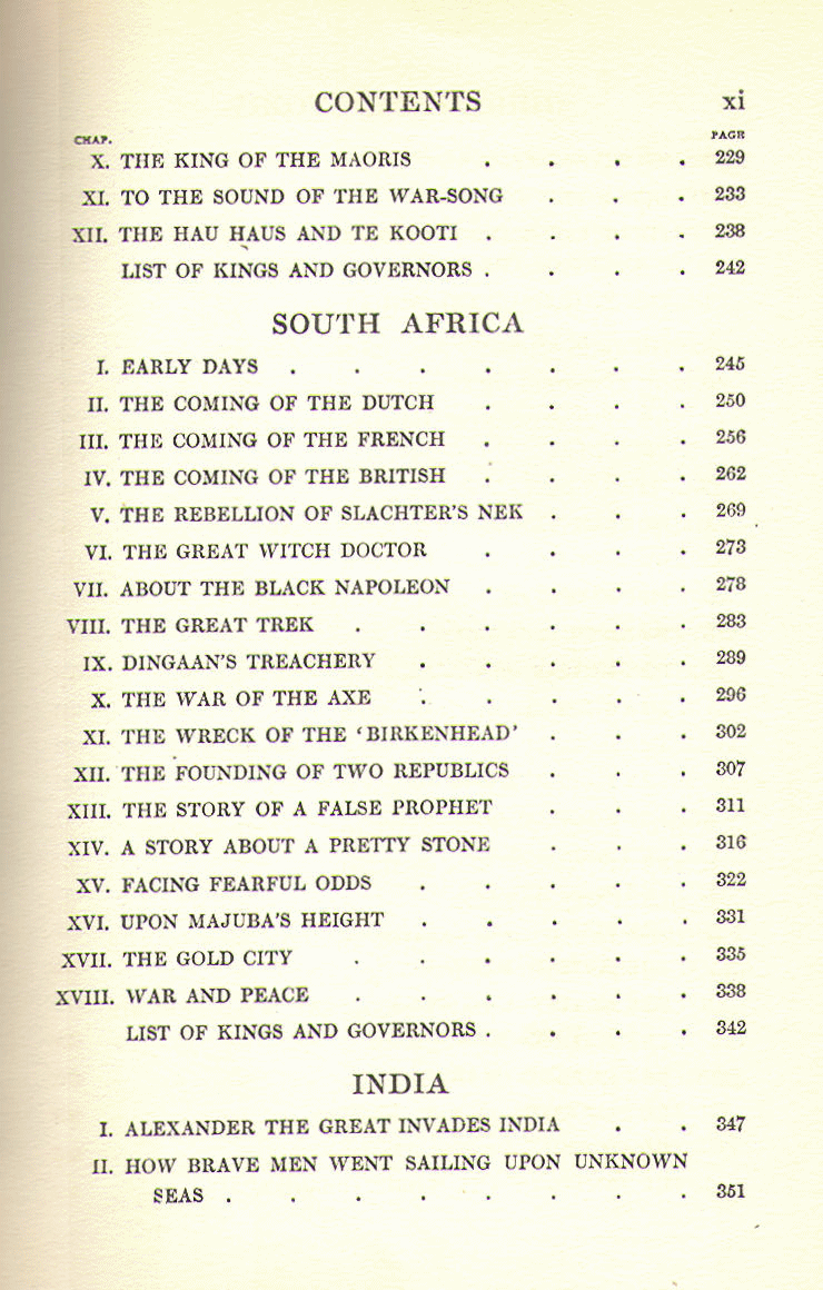 [Contents, Page 3 of 4]