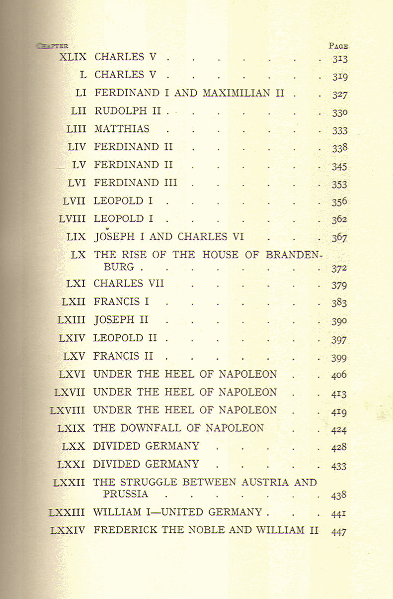 [Contents, Page 3 of 3]