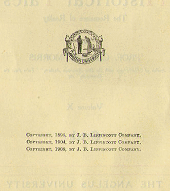 [Copyright Page]