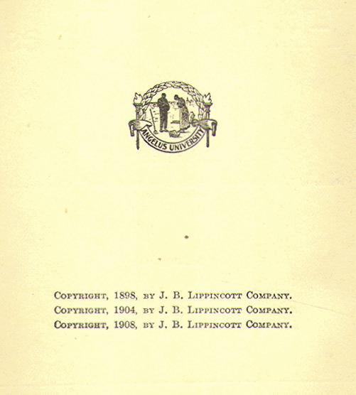 [Copyright Page]