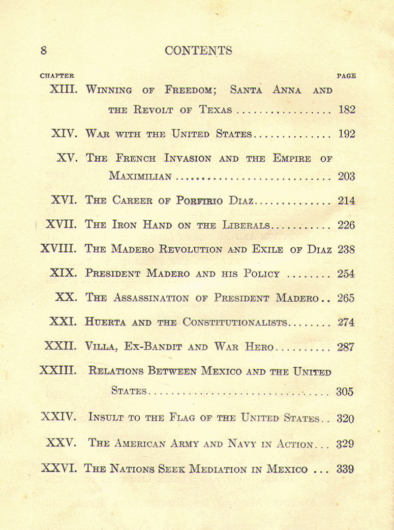 [Contents, Page 2 of 2]