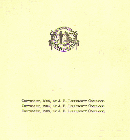 [Copyright Page]