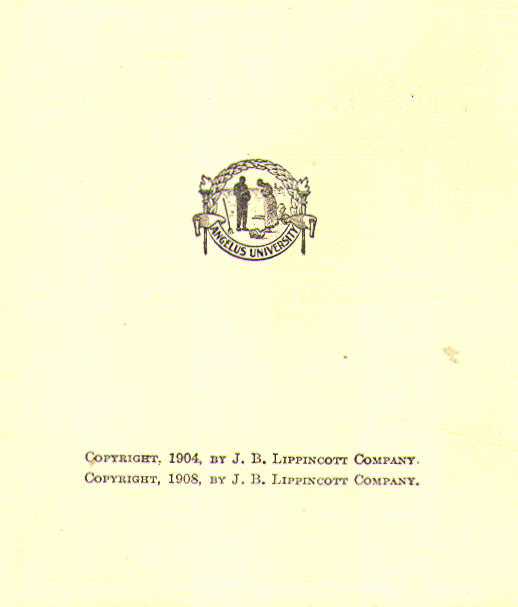 [Copyright Page]