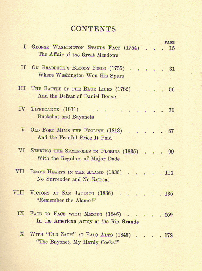 [Contents, Page 1 of 2]