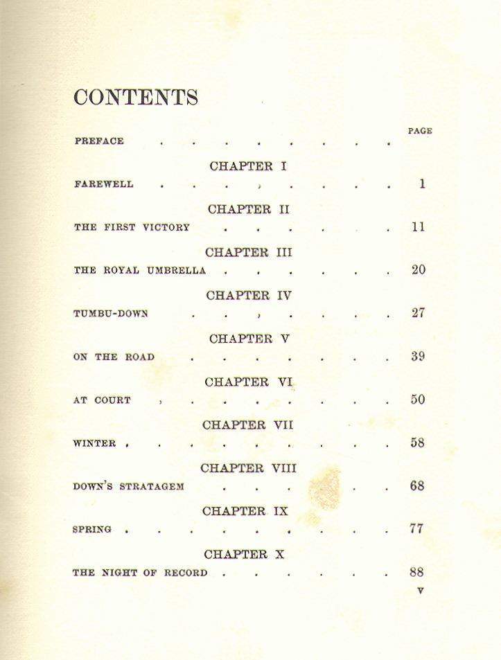 [Contents, Page 1 of 2]