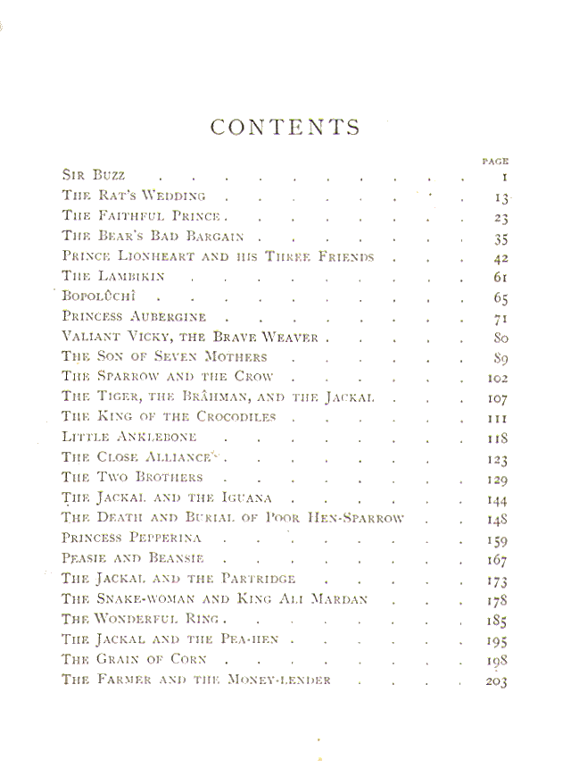 [Contents, Page 1 of 2]