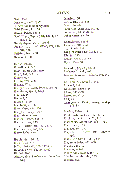 [Index, Page 3 of 6]