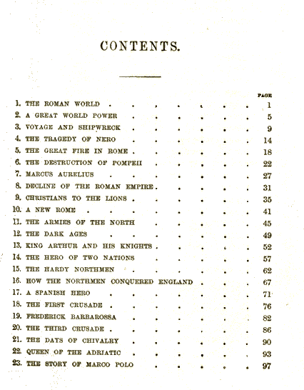 [Contents Page 1 of 2]