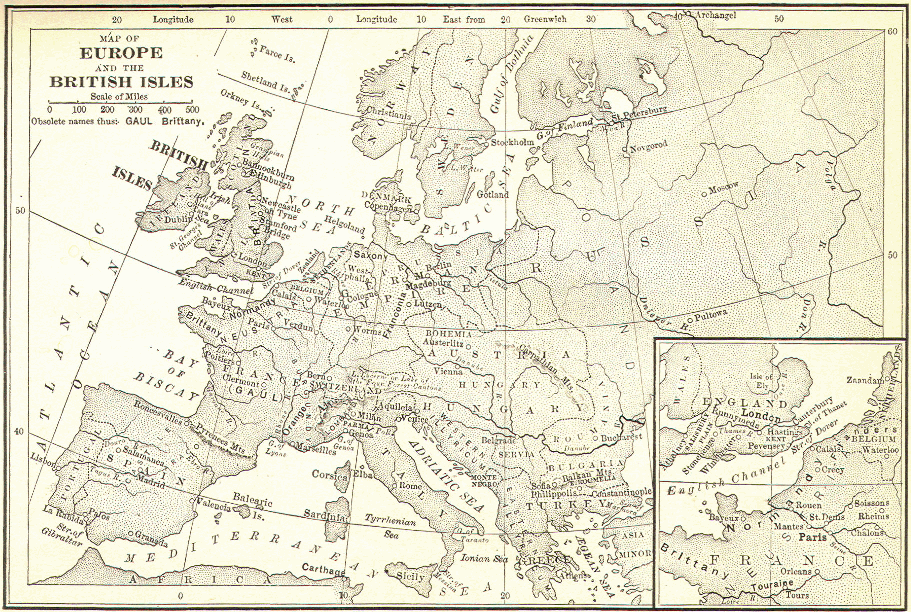 [Map of Europe]