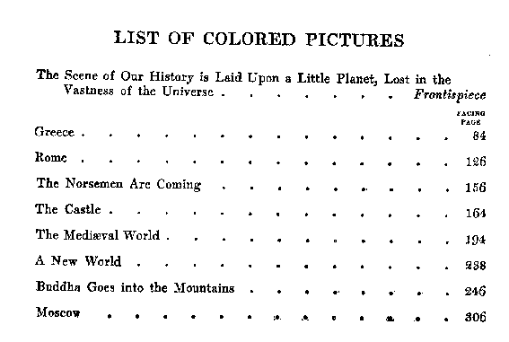 [List of Color Pictures]