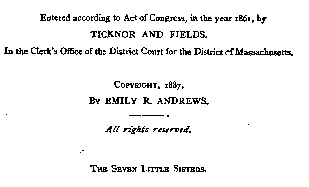 [Copyright Page]