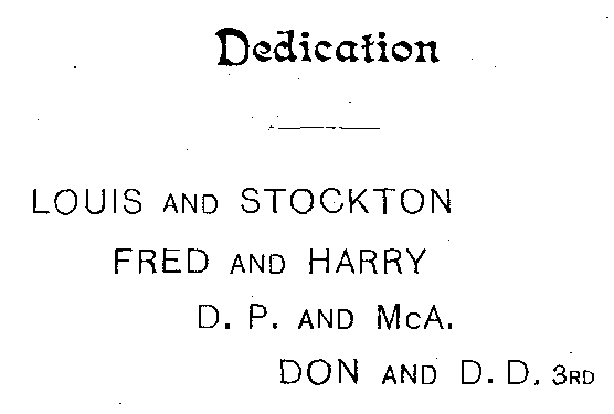 [Dedication]