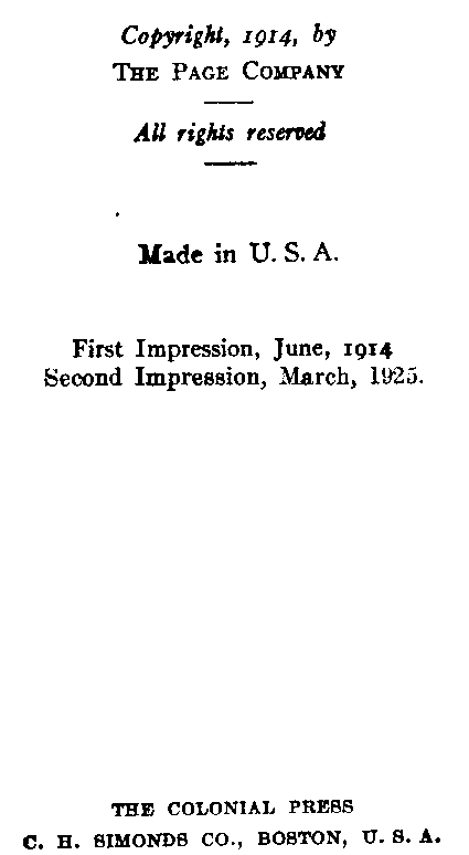 [Copyright Page]