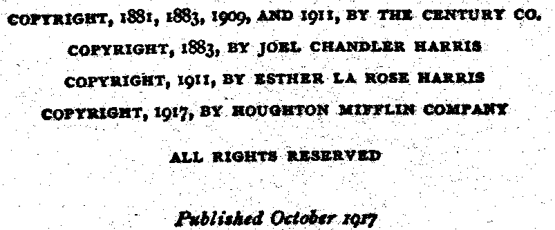 [Copyright Page]