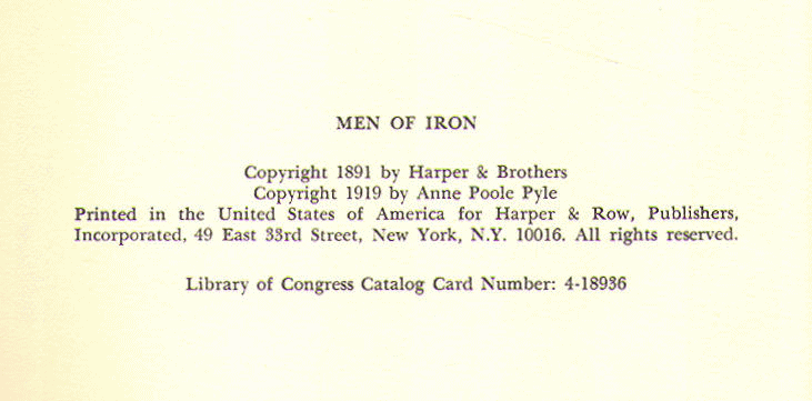 [Copyright Page]